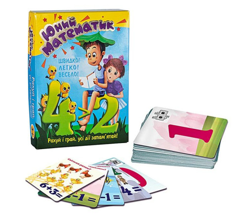 Настольная игра "Юный Математик" "ЯУ" (30760)